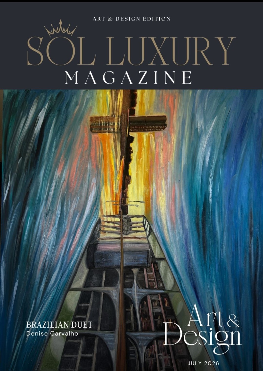 SOL Luxury Magazine — Art & Design Edition, July 2026